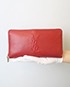 Cartera. Piel, vista frontal
